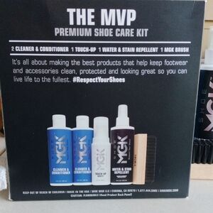 GK Black and White Grooming Kit for Premium Shoe Care